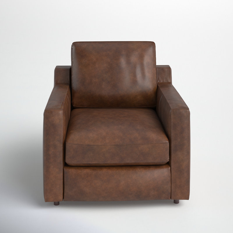 Belgrade Genuine Leather Club Chair & Reviews Joss & Main